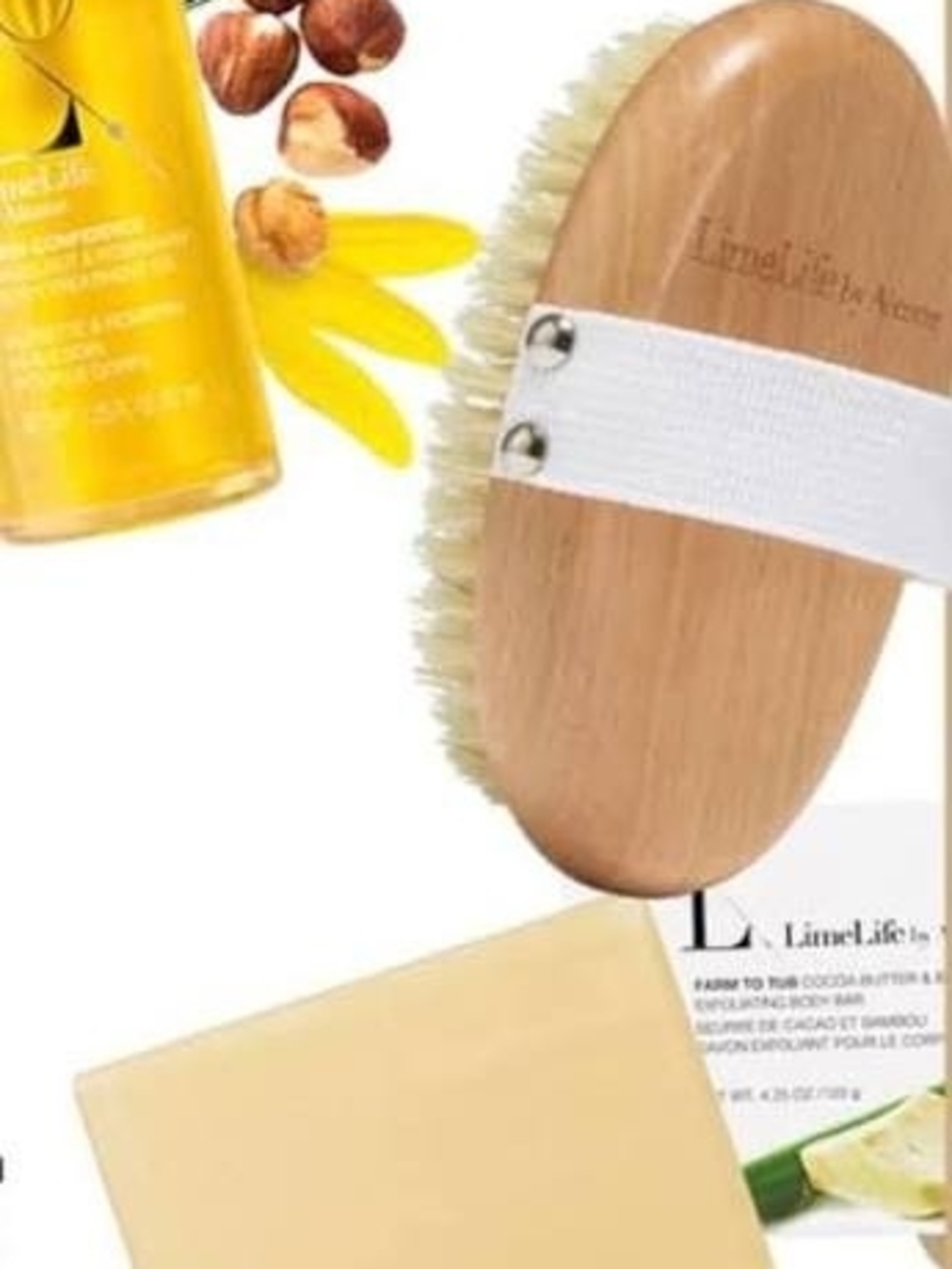 LimeLife by Alcone Body Brush And Soap
